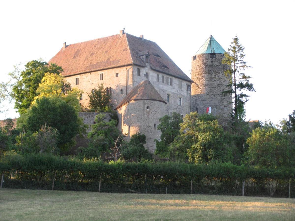 Hochwertiges Ferienhaus Im Romantischen Franken Colmberg Bagian luar foto
